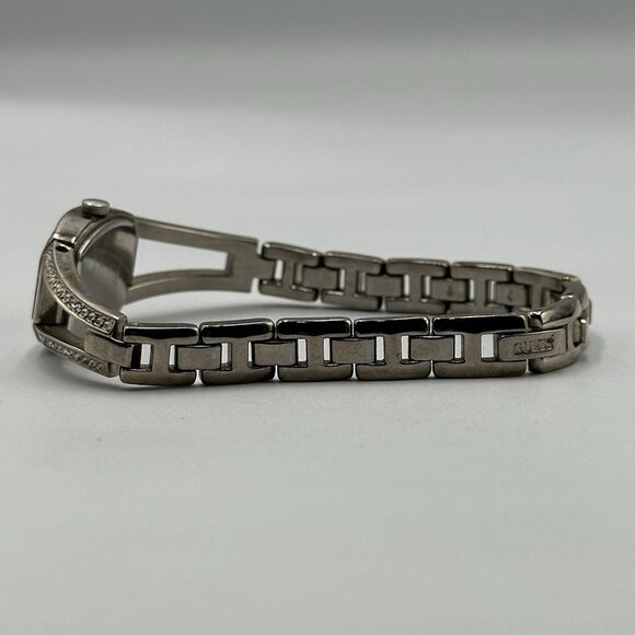 Guess Watch Women Black Dial Crystal Bezel Untested Sold AS IS - Picture 8 of 13